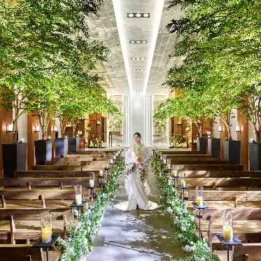 ザ ストリングス表参道 デザイナーズチャペルで叶える和装人前式も人気