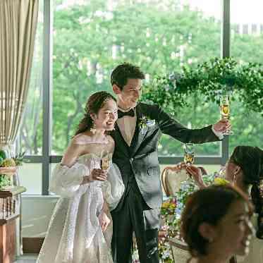 ザ ストリングス表参道 少人数だからこそ叶う誓い距離でのおもてなし