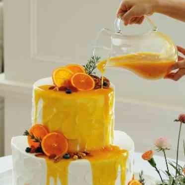 ザ ストリングス表参道 ドリップセレモニーでケーキの完成披露♪フォトジェニックで盛り上がるワンシーンに!