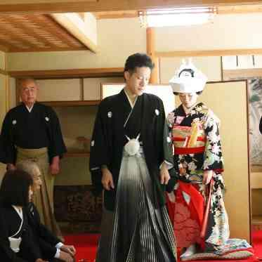 THE 祝言~中村公園記念館~ かつて自宅で執り行われていた祝言という「結婚式」が受け継がれています