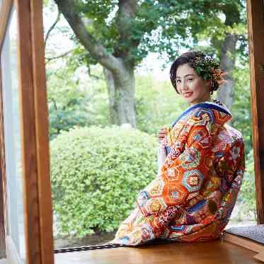 THE 祝言~中村公園記念館~ 開放的な庭園で食事会