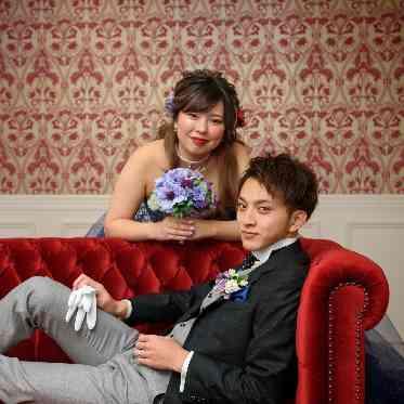 ウエディングファンタジア メイクルームでのワンシーン