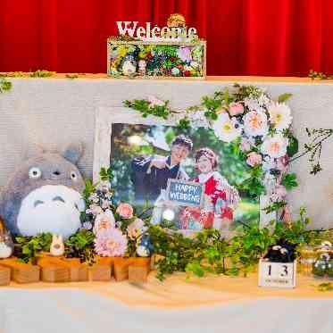 ウエディングファンタジア おふたりらしい飾りつけでゲストを出迎えて★