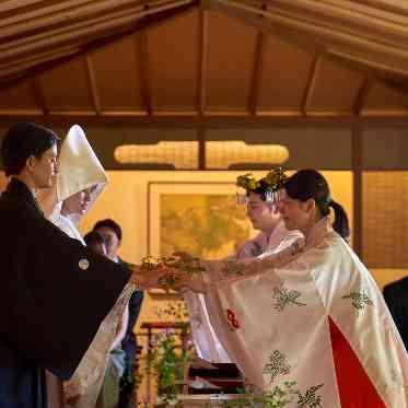 有栖川清水 せせらぎの中で執り行う神聖な挙式