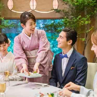 有栖川清水 料亭ならではのスタッフのあたたかなもてなしにも注目