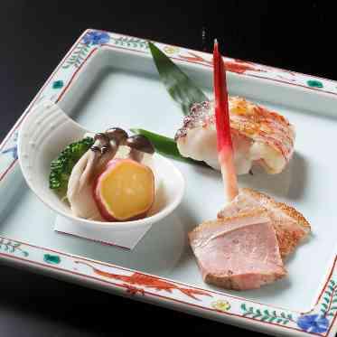 有栖川清水 縁起食材をふんだんに取り入れた婚礼専用の特別会席
