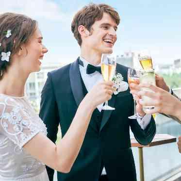 ATOLL TERRASSE 鴨川(アトール テラス カモガワ)●BRASSグループ シャンパンを片手にウエルカムパーティ