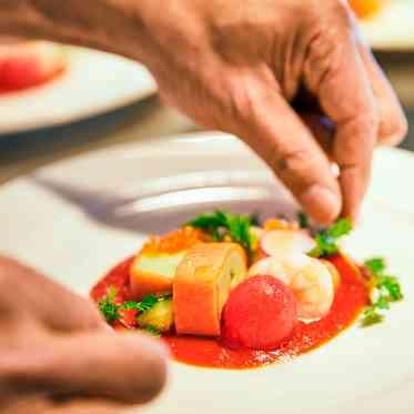 ホテル日航大阪 料理