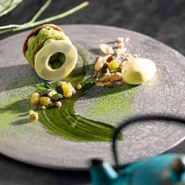 華やかな見た目が美しい、和のデザートもご用意