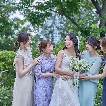 THE TOWER HOTEL NAGOYA(ザタワーホテルナゴヤ) 大好きなゲストと一緒に叶える幸せいっぱいの笑顔が溢れるガーデン挙式。