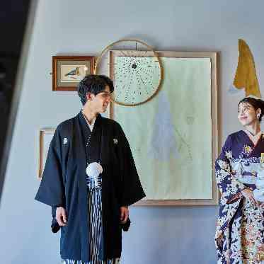 THE TOWER HOTEL NAGOYA(ザタワーホテルナゴヤ) さまざまな色調の美しさが祝宴に華やぎを添える一着