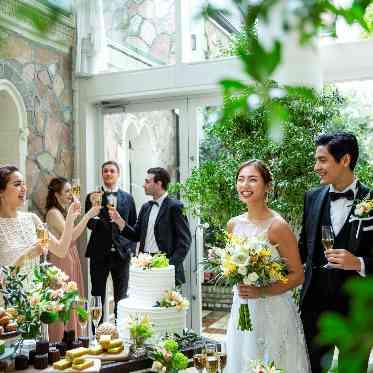 ホテルモントレ ラ・スール大阪 全天候型の自然光差し込むオステンドガーデンでアフターセレモニーが叶う