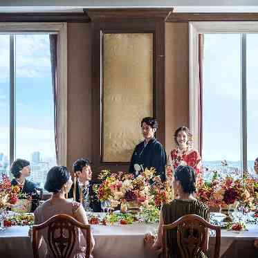 ホテルモントレ  ラ･スール大阪 15階からの眺望を楽しみながらのひととき