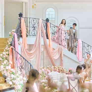 ホテルモントレ ラ・スール大阪 主役になれる大階段入場は憧れの的♪