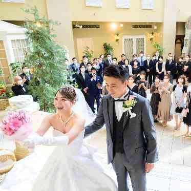 ホテルモントレ京都 ブーケトス