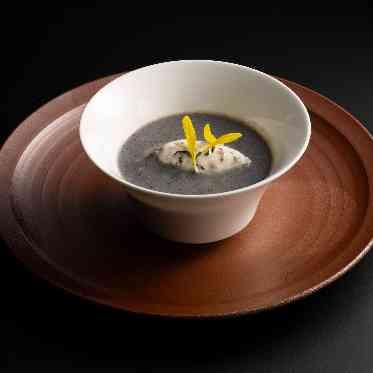 ホテルモントレ京都 丹波黒のポタージュ