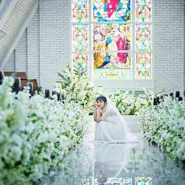 マリエルコートインターパーク 写真映えも間違いない!当日前撮りで可愛い写真も撮れる