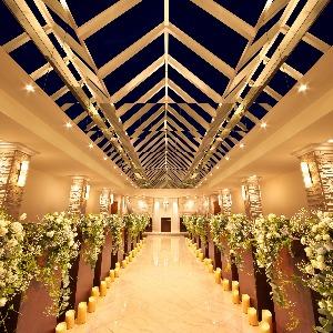 ベルヴィ武蔵野 昼間とは違った表情を見せる夜の教会