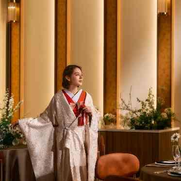 ベルヴィ武蔵野 和装の美しさは、どんな披露宴会場にも自然に溶け込む