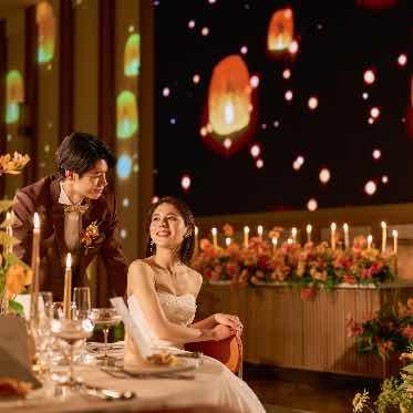 ベルヴィ武蔵野 うっとりな演出はゲストも驚きの瞬間。