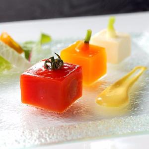 遊び心も忘れないこだわりの盛り付け☆