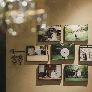 オリジナルフォトを飾ることも!