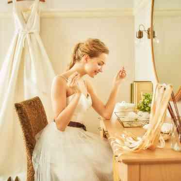 ザ・プレミアムレジデンス ラグナヴェール広島 ブライズルームは花嫁の気持ちを上げてくれる可愛らしいデザインに。