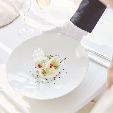 パークサイドハウス大阪 新鮮な野菜を使って彩り豊かな一皿を