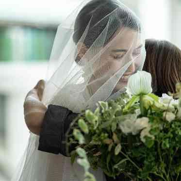 OCEAN PLACE 感動のベールダウンのシーンも、親御様に一生分の感謝を込めて