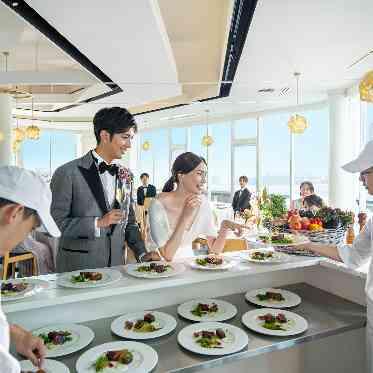 OCEAN PLACE オープンキッチンの演出も叶うのがオーシャンプレイス