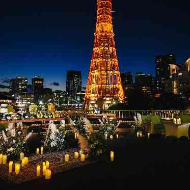 OCEAN PLACE 夜ならではのパーティーコーディネートもウェディングチームが一緒に作り上げます