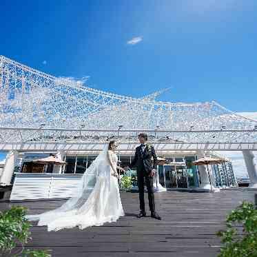 OCEAN PLACE 神戸を代表するランドマークで記念の一枚を撮影