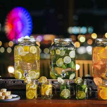 OCEAN PLACE どんな食事とどんなドリンクで作られるパーティーをしますか