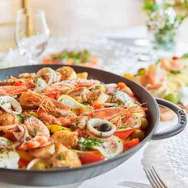 OCEAN PLACE 海の幸を活かした料理もオーシャンプレイスならでは。