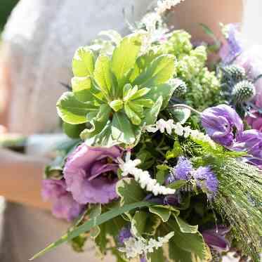 OCEAN PLACE ブーケもフラワーコーディネートが可能