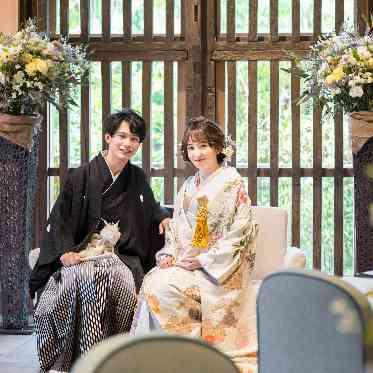 温かみのある空間。和洋どちらも映える。