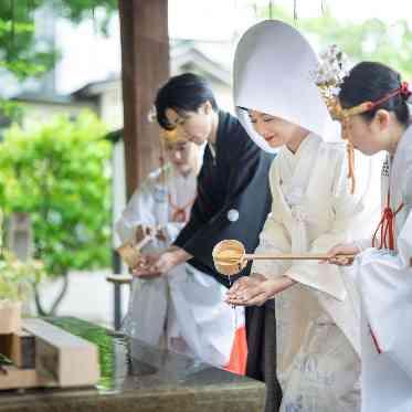 名古屋観光ホテル 手水で身と心を整えて、いざ本殿へ