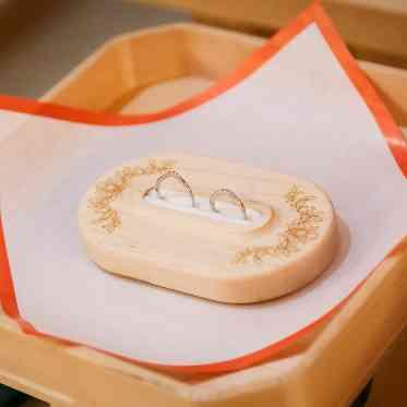 名古屋観光ホテル 神前での指輪交換