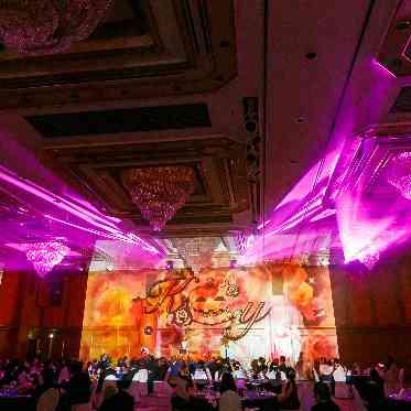 プロジェクションマッピングも可能です!