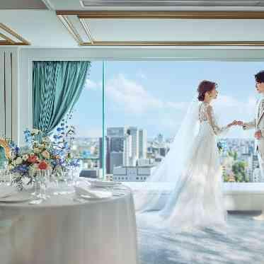 名古屋観光ホテル 披露宴会場IBUKIの間は、最大40名まで収容可能