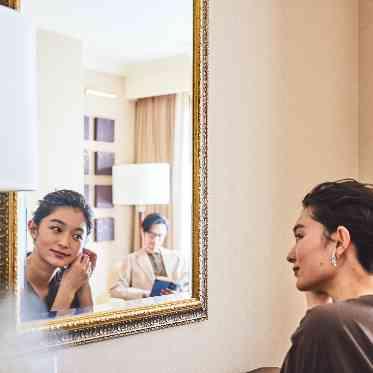 結婚式後もスイートルームで余韻に浸れます