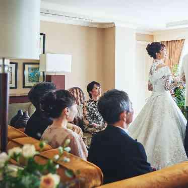 名古屋観光ホテル 大切な家族に見守られた挙式時間を