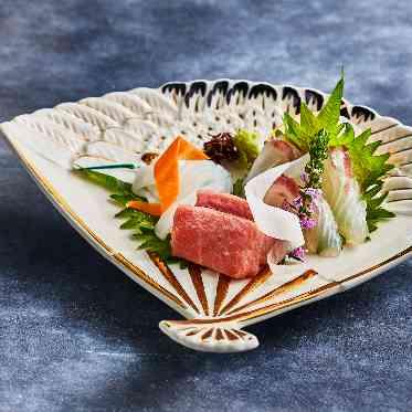 名古屋観光ホテル 御造里 三種盛り
祝芽物一式