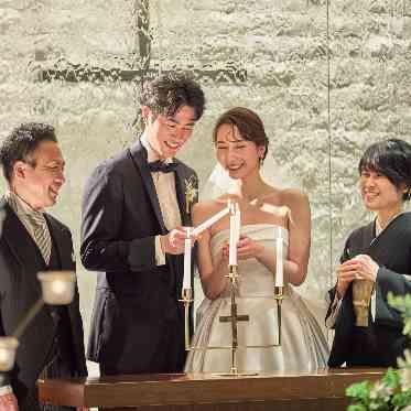 ベルヴィ大宮サンパレス/GLANZ ユニティキャンドルの演出も可能