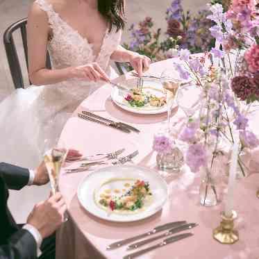 おふたりらしい装飾でこだわり抜いて