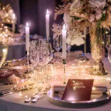 ベルヴィ大宮サンパレス/GLANZ 装飾はおふたりの世界観溢れる