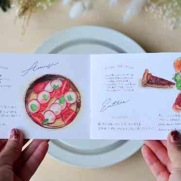 The Opera(オペラ) 今日この日限りのオーダーメイド料理。二人の生い立ちと思い出が詰まった至福の美食。