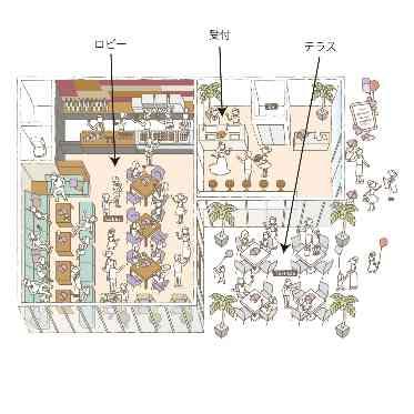 The Opera(オペラ) 会場のご案内図