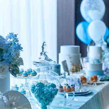 ラグナスイート新横浜 ホテル&ウエディング/エスクリウェディング 目を引くデザートはゲストにも喜ばれる