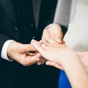 アニヴェルセル 表参道 指輪交換